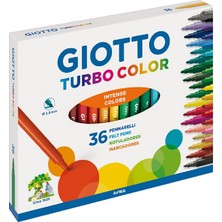 Gıotto 36 'lı Kutu Turbo Color Keçeli Boya