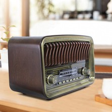 Hediye Kesesi Crownwell Ahşap Nostaljik Radyo