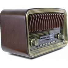 Hediye Kesesi Crownwell Ahşap Nostaljik Radyo