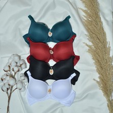 sipariskusu Kadın Balenli Dolgusuz 4'lü Sütyen Takımı