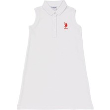 U.S. Polo Assn. Siyah Kız Çocuk Elbise