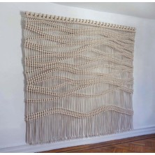 Eda Tasarım Modern Makrome Duvar Dekoru 200X200CM