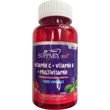 Apron Suppmix Vitamin C D Multivitamin Çiğnenebilir Form 30 Gummies