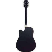 Strauss SA-220 Bk Elektro Akustik Gitar - Siyah