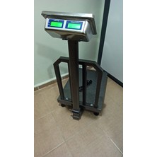 Bozyel Kefe Sağlam Şase Şarjlı Katlanır Boyunlu Terazi 700 kg 45 x 60 cm
