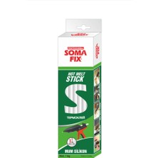 Somafix 1 kg 11.3X300 Mm Kalın Somafıx Mum Silikon Çubuk Sıcak Şeffaf