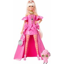 HHN12 Barbie Extra Fancy - Pembe Kostümlü Bebek