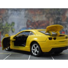 Koleksiyon Diecast Model Camaro Metal Çek Bırak Oyuncak Araba