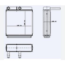 Önder Oto Kalorifer Radyatörü J9-J10