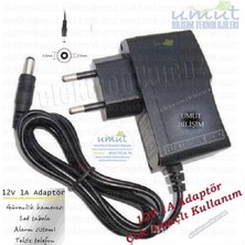 Adaptör 12V 1A Led/uydu/modem Adaptörü