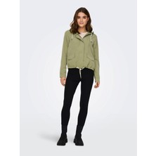 Only ONLSKYLAR HOOD SPRING JAC Yeşil Kadın Ceket