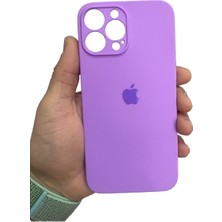 Iphone 13 Pro Max Logolu Lansman Lila Kılıf Iç Kısmı Kadife 13 Pro Max Logolu Lansman