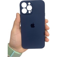 Iphone 13 Pro Max Logolu Lansman Siyah Kılıf  Iç Kısmı Kadife 13 Pro Max Logolu Lansman