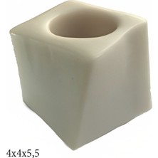 Butedo Beton Grubu Silikon Şeker Hamuru Dekor,sabun, Saksı ve Mum Kalıbı