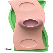 Butedo Silikon Şeker Hamuru Sabun ve Mum Kalıbı