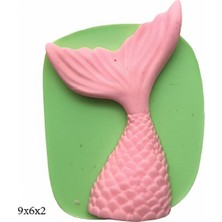 Butedo Dekoratif Kenar Şeklinde Silikon Şeker Hamuru Sabun ve Mum Kalıbı