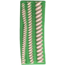 Butedo Dekoratif Kenar Şeklinde Silikon Şeker Hamuru Sabun ve Mum Kalıbı