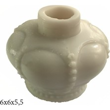 Butedo Beton Grubu Silikon Şeker Hamuru Dekor,sabun, Saksı ve Mum Kalıbı