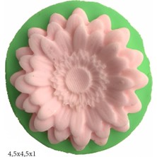 Butedo Dekoratif Kenar Şeklinde Silikon Şeker Hamuru Sabun ve Mum Kalıbı