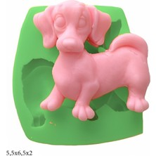 Butedo Dekoratif Kenar Şeklinde Silikon Şeker Hamuru Sabun ve Mum Kalıbı