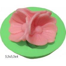 Butedo Çiçek Modelleri Silikon Şeker Hamuru Sabun ve Mum Kalıbı