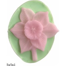 Butedo Dekoratif Kenar Şeklinde Silikon Şeker Hamuru Sabun ve Mum Kalıbı