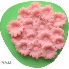 Butedo Dekoratif Kenar Şeklinde Silikon Şeker Hamuru Sabun ve Mum Kalıbı