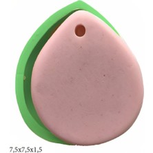 Butedo Dekoratif Kenar Şeklinde Silikon Şeker Hamuru Sabun ve Mum Kalıbı