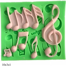 Butedo Dekoratif Kenar Şeklinde Silikon Şeker Hamuru Sabun ve Mum Kalıbı