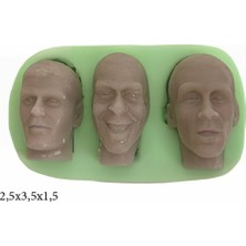 Butedo Dekoratif Kenar Şeklinde Silikon Şeker Hamuru Sabun ve Mum Kalıbı