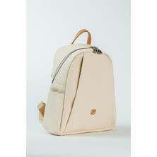 Just Polo Siyah Kadın Ayarlanabilir Askılı Çok Bölmeli Kullanışlı Sırt Çantası