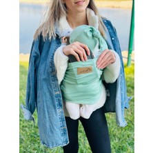 Kubbe Anakucağı Cepli Bebek Taşıma Şalı, Bebek Askısı Sling