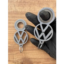 Keyrambitci Dayı Volkswagen Keyrambit Araba Anahtarlık - Silver