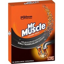 Mr Muscle Granül Lavabo Açıcı 2'li Paket 2X50G