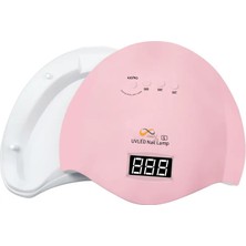 Cloody Pembe 48 Watt 24 LED Uv LED Kalıcı Oje Protez Tırnak Kurutucu Lamba Sun