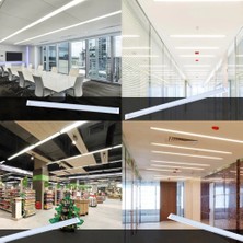 Zmc Elektrik 10 Adet Led Bant Etanj Armatür 36W - Beyaz Işık