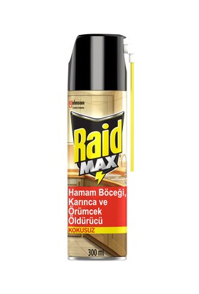 Raid Böceksavar Max Aerosol 300 ml