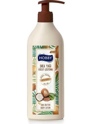 Hobby Shea Yağı Vücut Losyonu 400 ml Nemlendirici Etki Unisex Kullanıma Uygun