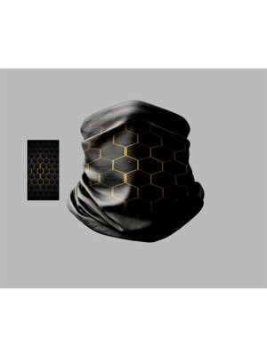 Datwork Tasarımlı Motorcu Buff Maske Outdoor Boyunluk Unisex Bandana