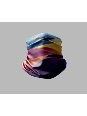 Motorcu Buff Maske Boyunluk Outdoor Boyunluk Unisex Bandana 5'li Paket