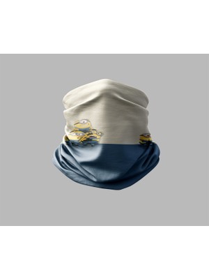 Motorcu Buff Maske Boyunluk Outdoor Boyunluk Unisex Bandana 5'li Paket