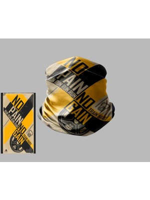 Motorcu Buff Maske Boyunluk Outdoor Boyunluk Unisex Bandana 5'li Paket
