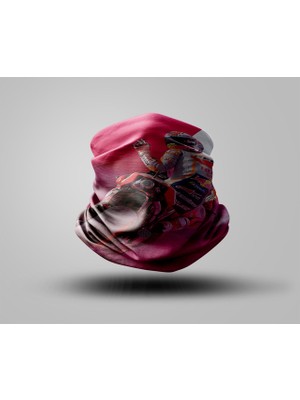 Motorcu Buff Maske Boyunluk Outdoor Boyunluk Unisex Bandana 5'li Paket