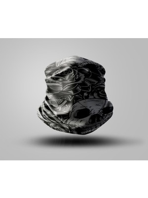 Motorcu Buff Maske Boyunluk Outdoor Boyunluk Unisex Bandana 5'li Paket
