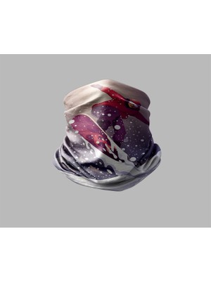 Kayak & Dağ Tasarımlı Motorcu Buff Maske Outdoor Boyunluk Unisex Bandana