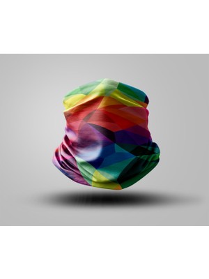 Motorcu Buff Maske Boyunluk Outdoor Boyunluk Unisex Bandana 5'li Paket