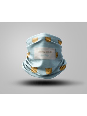 Motorcu Buff Maske Boyunluk Outdoor Boyunluk Unisex Bandana 5'li Paket