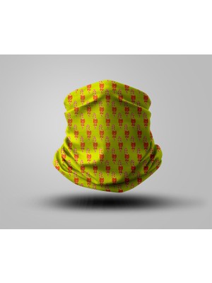 Motorcu Buff Maske Boyunluk Outdoor Boyunluk Unisex Bandana 5'li Paket