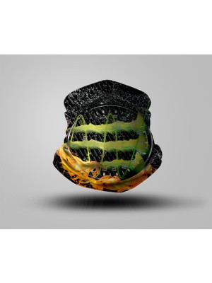 Motorcu Buff Maske Boyunluk Outdoor Boyunluk Unisex Bandana 5'li Paket