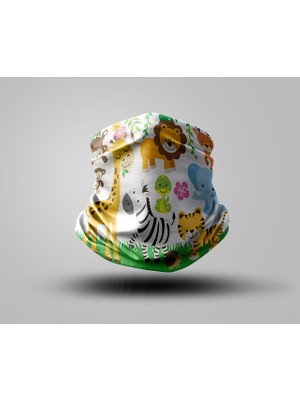 Motorcu Buff Maske Boyunluk Outdoor Boyunluk Unisex Bandana 5'li Paket